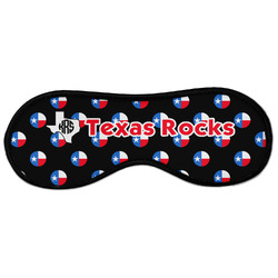 Texas Polka Dots Sleeping Eye Masks - Large (Personalized)