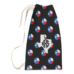 Texas Polka Dots Laundry Bags - Small (Personalized)