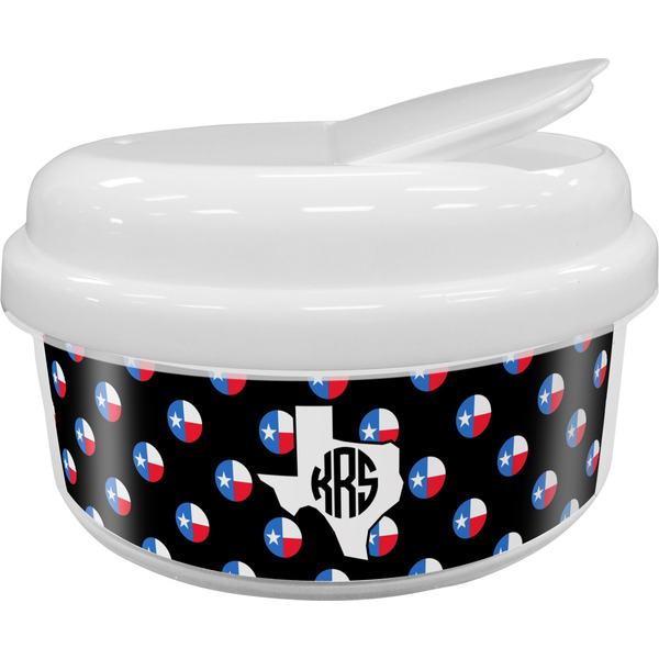 Custom Texas Polka Dots Snack Container (Personalized)