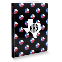Texas Polka Dots Softbound Notebook - 5.75" x 8" (Personalized)