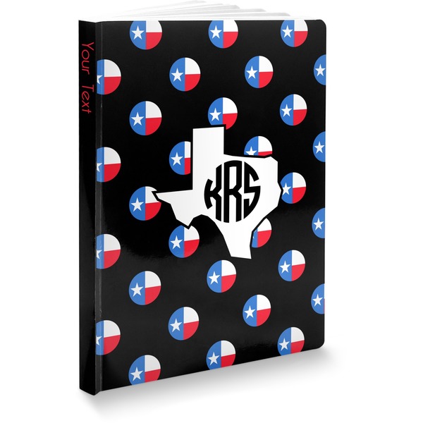 Custom Texas Polka Dots Softbound Notebook (Personalized)