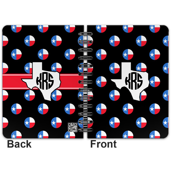 Texas Polka Dots Spiral Journal 5 x 7 - Apvl