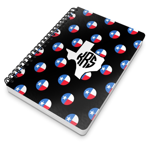 Texas Polka Dots Spiral Journal 7 x 10 - Main