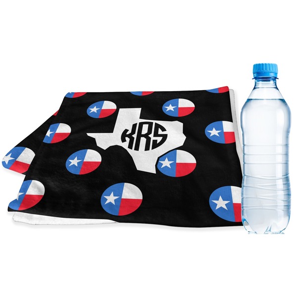Custom Texas Polka Dots Sports & Fitness Towel (Personalized)