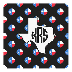 Texas Polka Dots Square Decal - XLarge (Personalized)