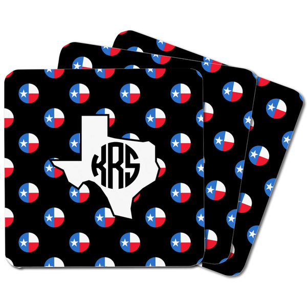 Texas Polka Dots Square Fridge Magnet - MAIN