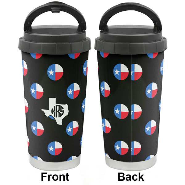 Texas Polka Dots Stainless Steel Travel Cup - Apvl
