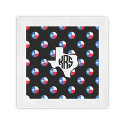 Texas Polka Dots Cocktail Napkins (Personalized)