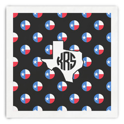 Texas Polka Dots Paper Dinner Napkins (Personalized)