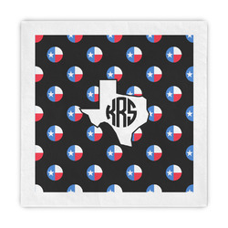 Texas Polka Dots Standard Decorative Napkins (Personalized)