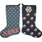 Texas Polka Dots Stocking - Double-Sided - Approval