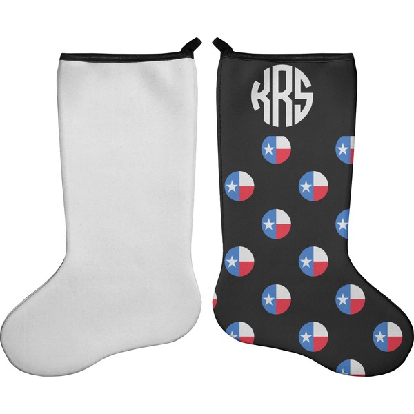 Texas Polka Dots Stocking - Single-Sided - Approval