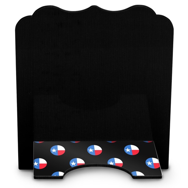 Texas Polka Dots Stylized Tablet Stand - Back
