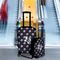 Texas Polka Dots Suitcase Set 4 - IN CONTEXT
