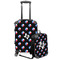 Texas Polka Dots Suitcase Set 4 - MAIN
