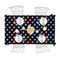 Texas Polka Dots Tablecloths (58"x102") - TOP VIEW