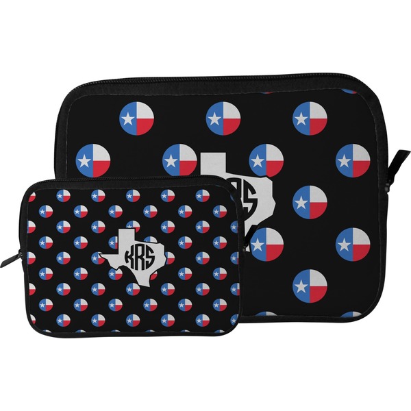 Texas Polka Dots Tablet Sleeve (Size Comparison)