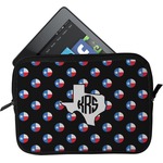 Texas Polka Dots Tablet Case / Sleeve - Small (Personalized)