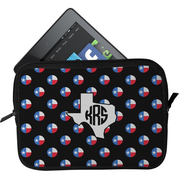 Custom Texas Polka Dots Tablet Case / Sleeve (Personalized)
