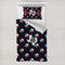 Texas Polka Dots Toddler Bedding w/ Monogram