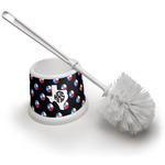 Texas Polka Dots Toilet Brush (Personalized)