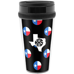 Texas Polka Dots Acrylic Travel Mug without Handle (Personalized)