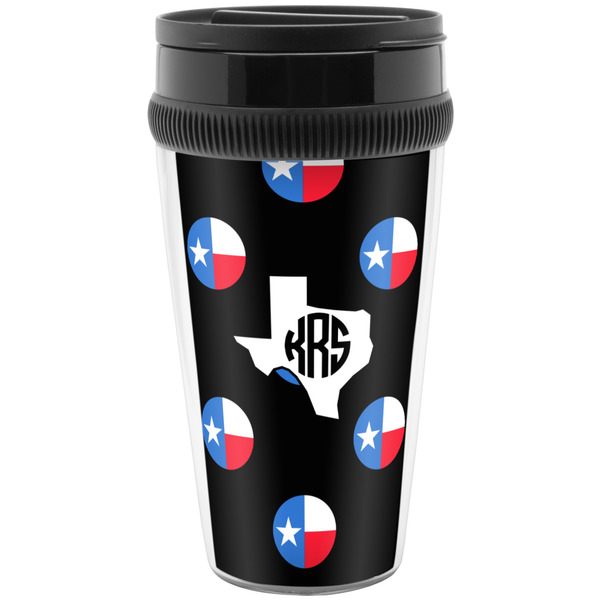 Custom Texas Polka Dots Acrylic Travel Mug without Handle (Personalized)