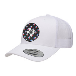 Texas Polka Dots Trucker Hat - White (Personalized)