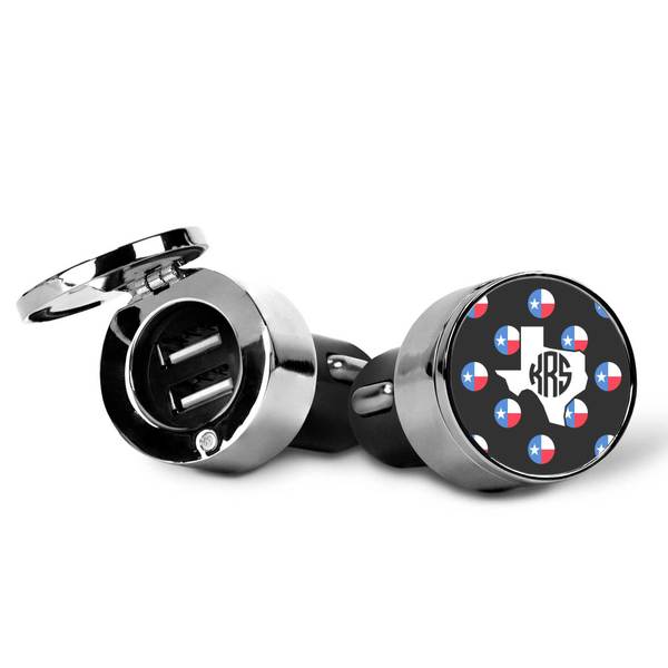 Texas Polka Dots USB Car Charger
