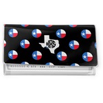 Texas Polka Dots Vinyl Checkbook Cover (Personalized)