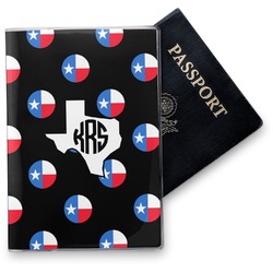 Texas Polka Dots Vinyl Passport Holder (Personalized)