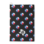 Texas Polka Dots Waffle Weave Golf Towel (Personalized)