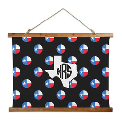 Texas Polka Dots Wall Hanging Tapestry - Wide (Personalized)