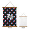 Texas Polka Dots Wall Hanging Tapestry - Portrait - APPROVAL