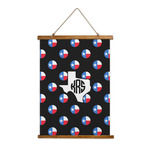 Texas Polka Dots Wall Hanging Tapestry (Personalized)