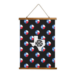Texas Polka Dots Wall Hanging Tapestry - Tall (Personalized)
