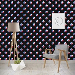 Texas Polka Dots Wallpaper & Surface Covering (Peel & Stick - Repositionable)