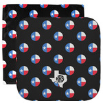 Texas Polka Dots Facecloth / Wash Cloth (Personalized)