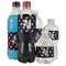 Texas Polka Dots Water Bottle Label - Multiple Bottle Sizes