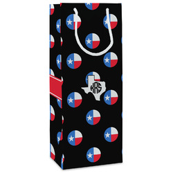 Texas Polka Dots Wine Gift Bags (Personalized)