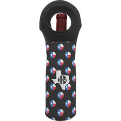 Texas Polka Dots Wine Tote Bag (Personalized)