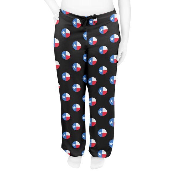 Texas Polka Dots Women's Pj on model - Front