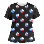 Texas Polka Dots Women's Crew T-Shirt - X Large