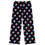 Texas Polka Dots Womens Pajama Pants - S