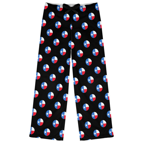 Custom Texas Polka Dots Womens Pajama Pants - S