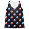 Texas Polka Dots Womens Racerback Tank Top - X Large