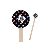 Texas Polka Dots Round Wooden Stir Sticks (Personalized)
