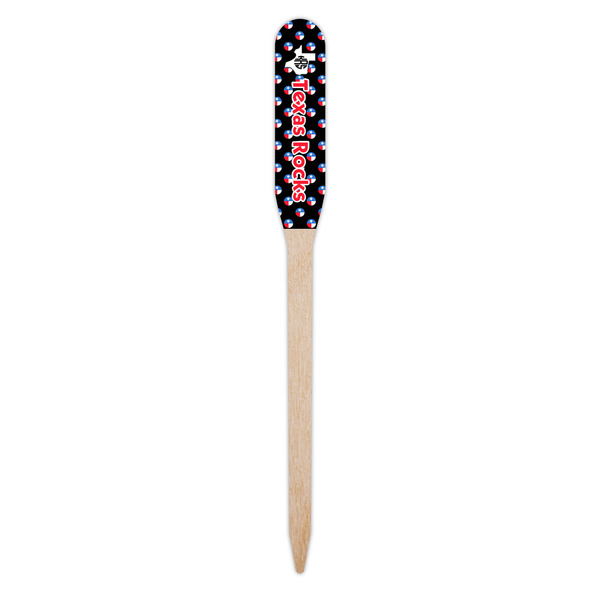 Texas Polka Dots Wooden Food Pick - Paddle - Single Pick