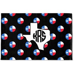 Texas Polka Dots Woven Mat (Personalized)