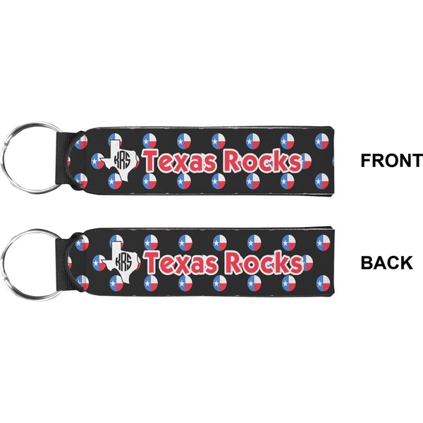 Texas Polka Dots Wristlet (Front + Back)